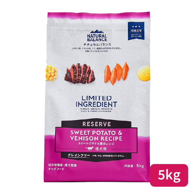 LID RESERVE 成犬用 スイートポテト&鹿肉 レシピの詳細